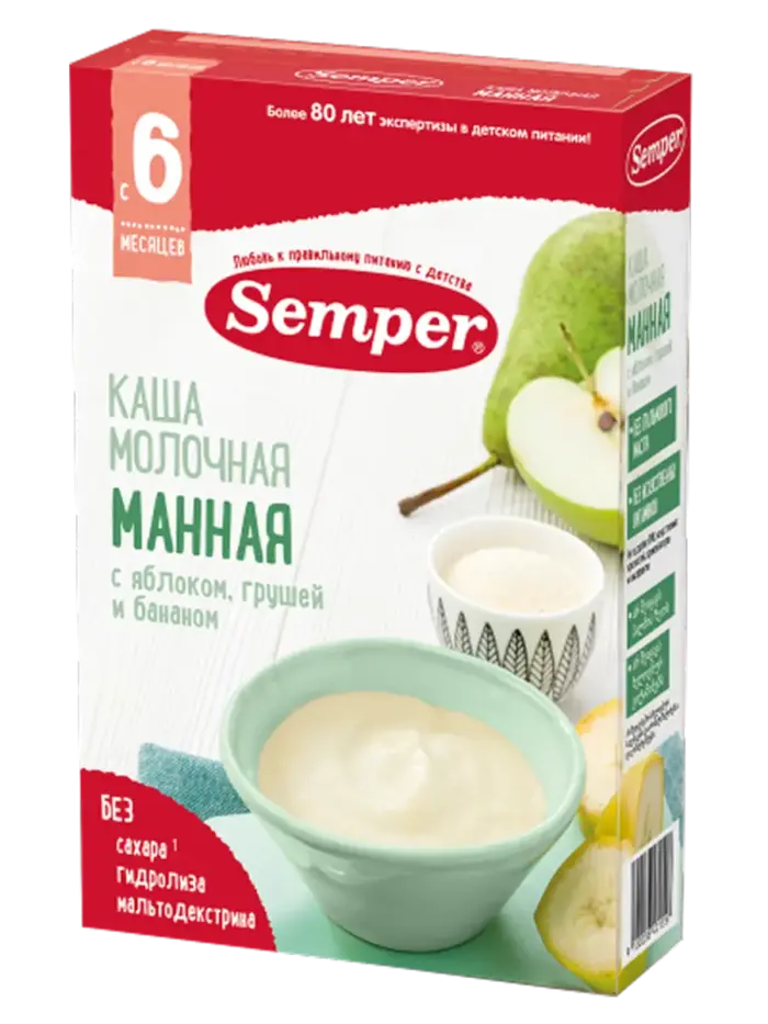 Каша детская Semper молочная Каша детская Semper молочная