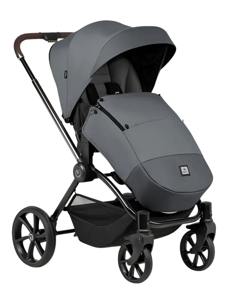 Универсальная детская коляска 2в1 с термолюлькой Tutis Gio Grigio