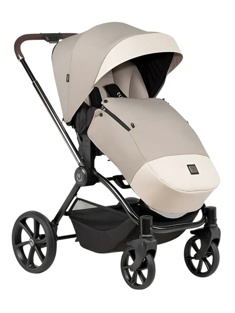 Универсальная детская коляска 2в1 с термолюлькой Tutis Gio Beige