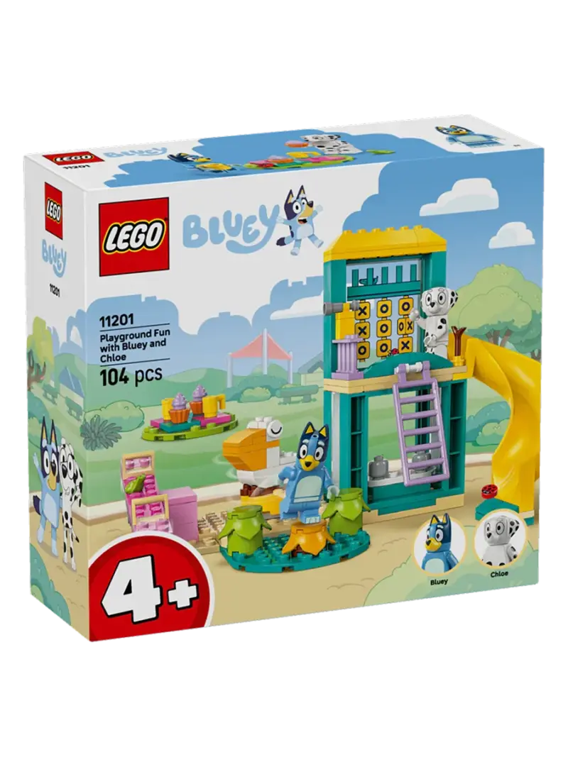 Конструктор LEGO Bluey Игровая площадка с Блюи и Хлоей — купить в Ташкенте | BCstore