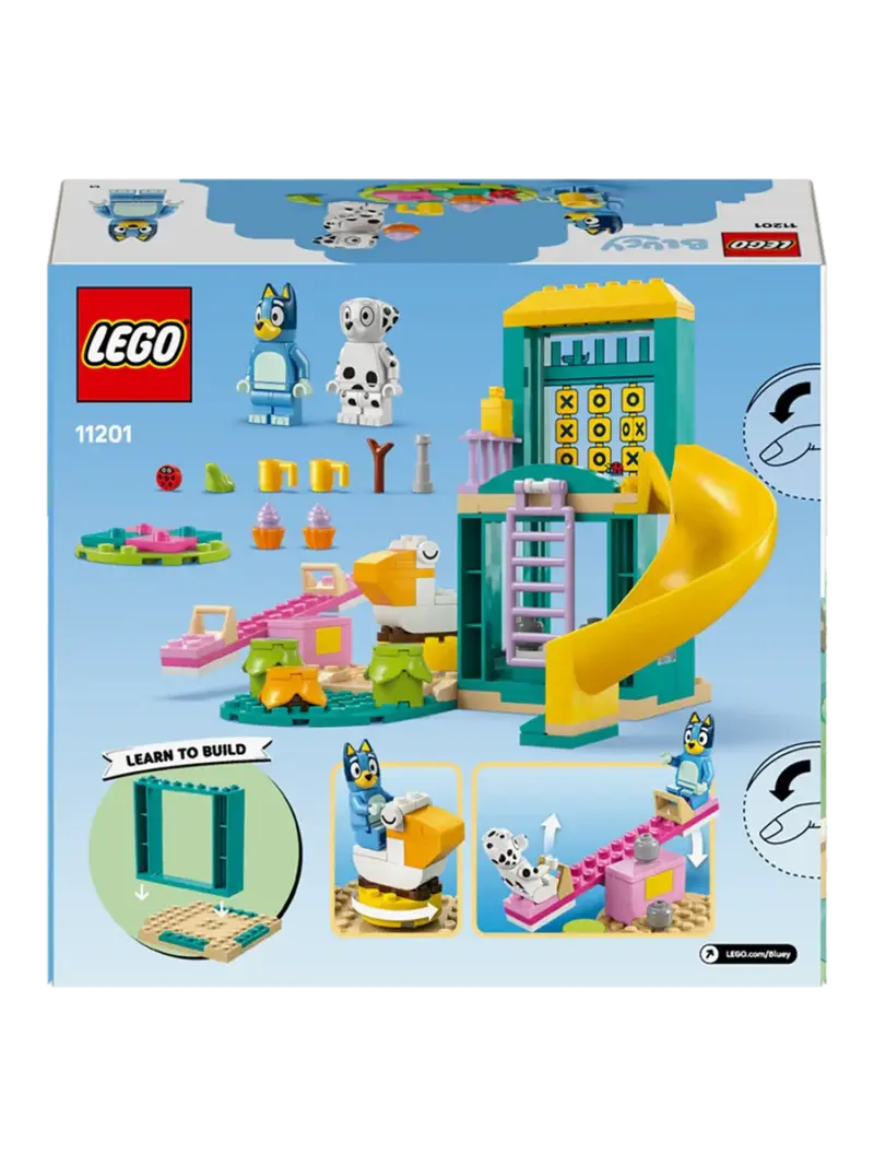 Конструктор LEGO Bluey Игровая площадка с Блюи и Хлоей