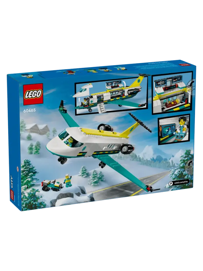konstruktor-lego-city-sanitarnyi-samolet-1 Конструктор LEGO City Санитарный самолет — купить в Ташкенте | BCstore