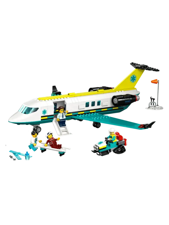 Конструктор LEGO City Санитарный самолет