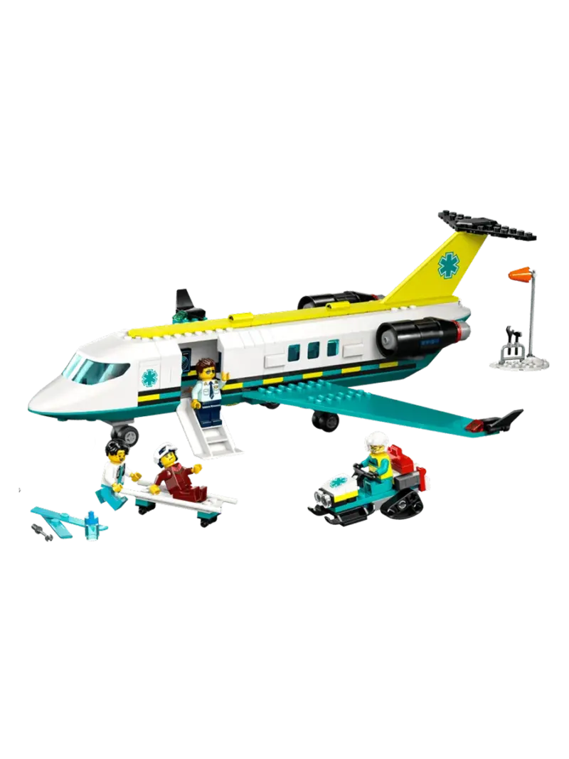Конструктор LEGO City Санитарный самолет