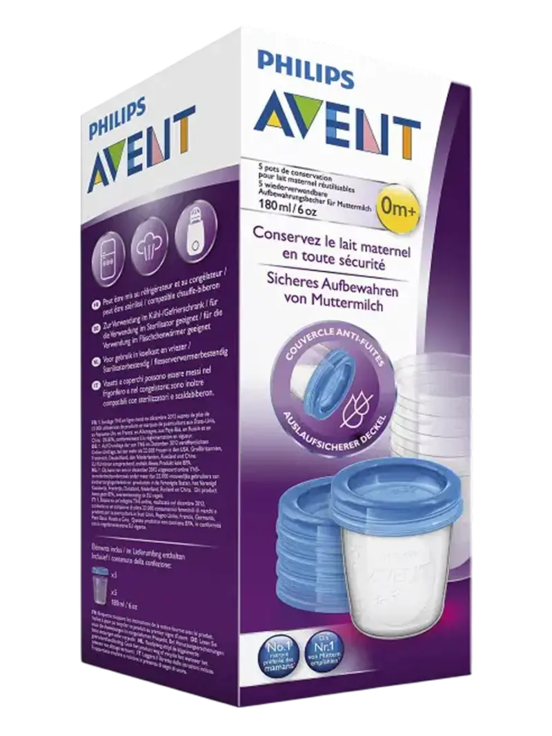 Контейнеры для грудного молока Philips Avent