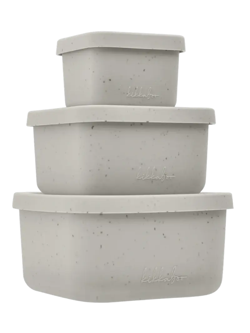 Набор силиконовых контейнеров KikkaBoo Platinum Silicone Sand