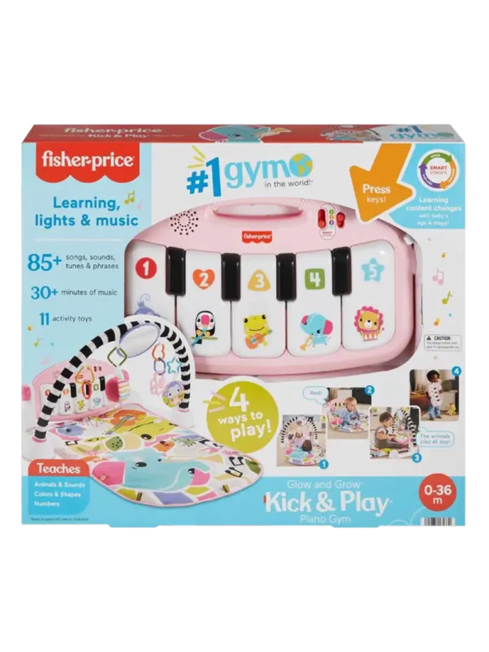 Коврик развивающий Fisher Price Нажимай и играй