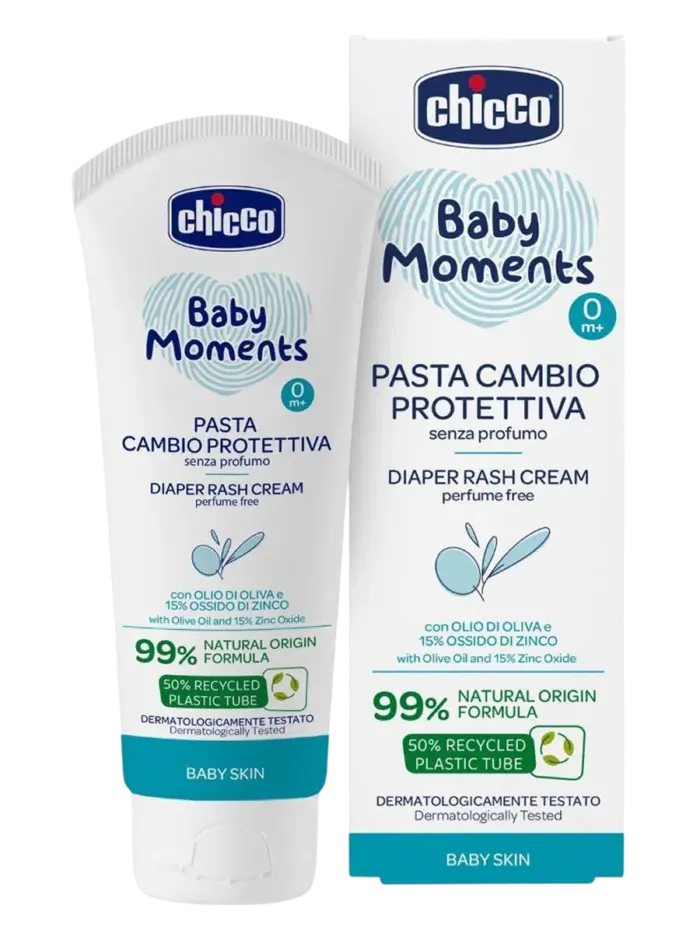 Крем под подгузник детский Chicco Baby Moments