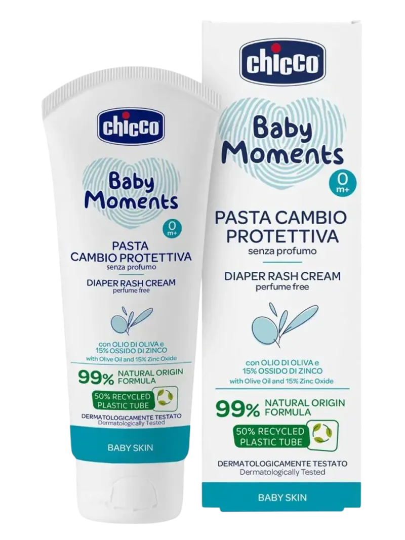 Крем под подгузник детский Chicco Baby Moments