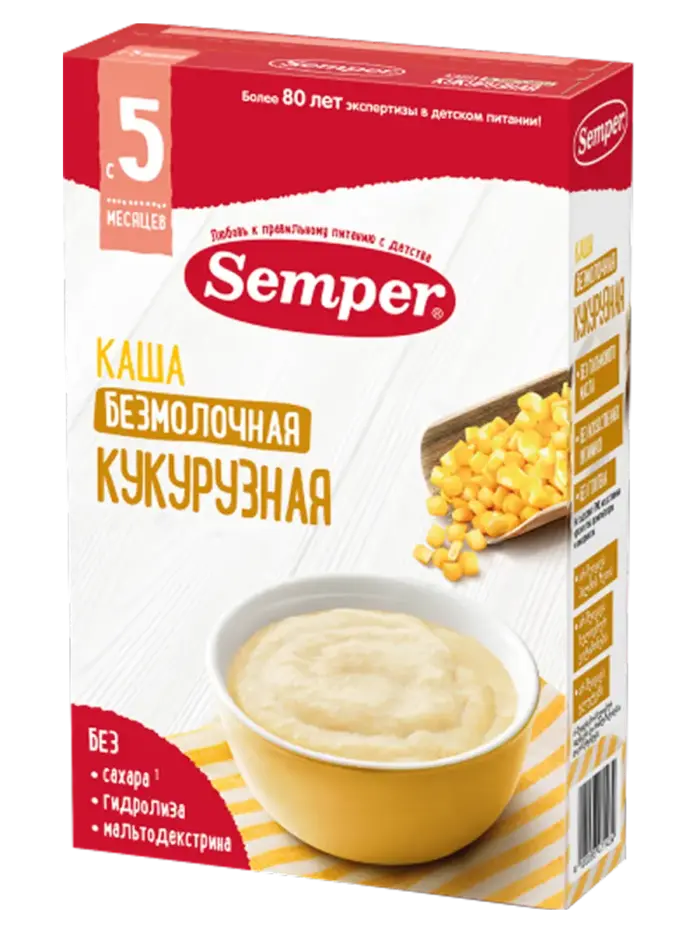 Каша детская Semper безмолочная Каша детская Semper безмолочная