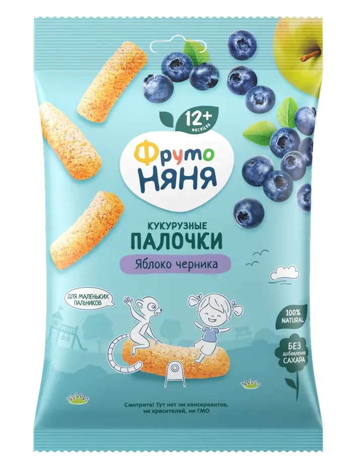 Палочки кукурузные ФрутоНяня (20 г) Палочки кукурузные ФрутоНяня (20 г)