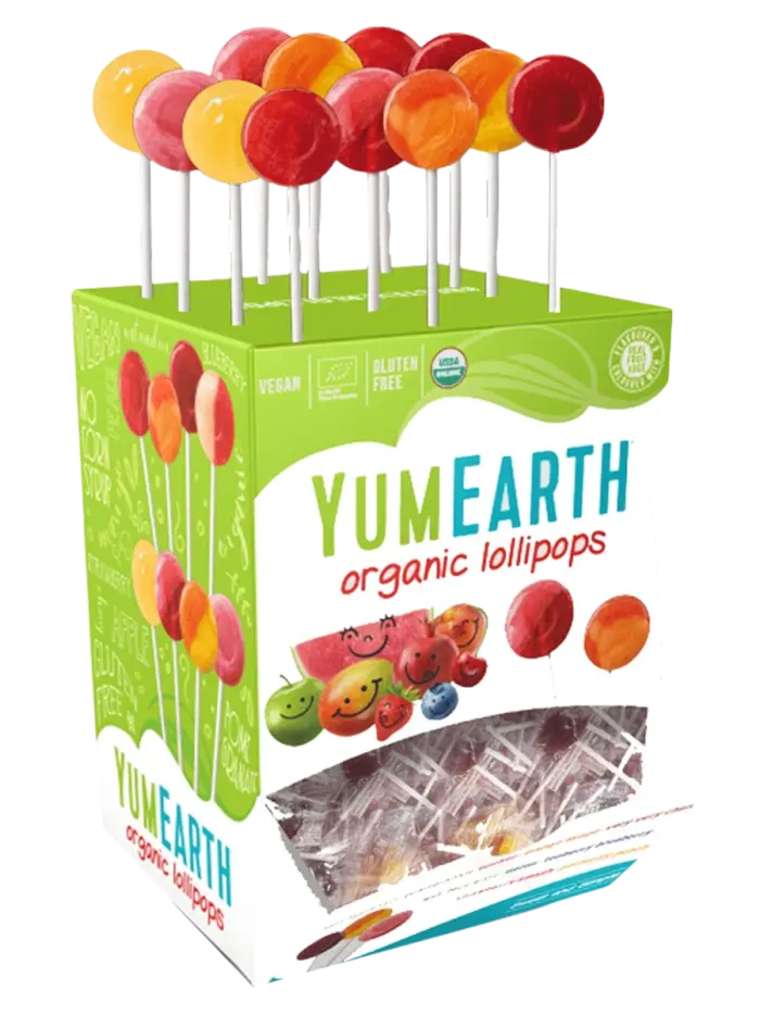Леденец органический на палочке YumEarth Organic Pop 6г