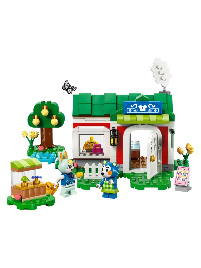 Конструктор LEGO Animal Crossing Магазин одежды сестер-ежиков