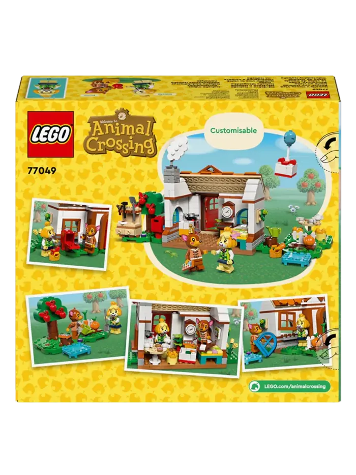 Конструктор LEGO Animal Crossing Визит Изабель