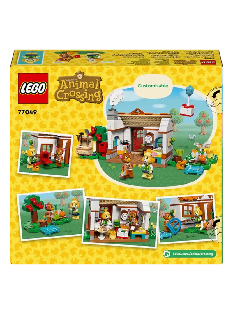 Конструктор LEGO Animal Crossing Визит Изабель