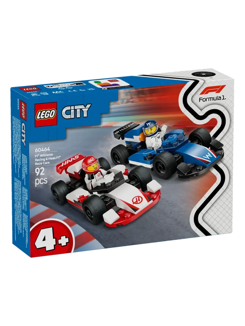 Конструктор LEGO City Болиды Ф1 Williams и Haas