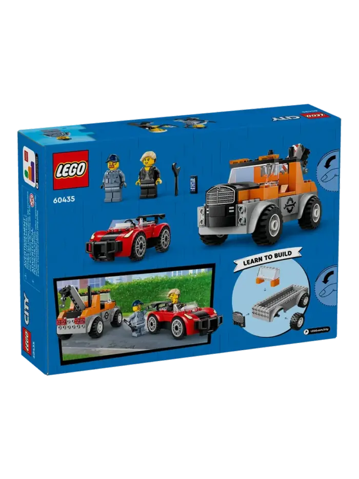 Конструктор LEGO City Эвакуатор и спортивный автомобиль Конструктор LEGO City Эвакуатор и спортивный автомобиль