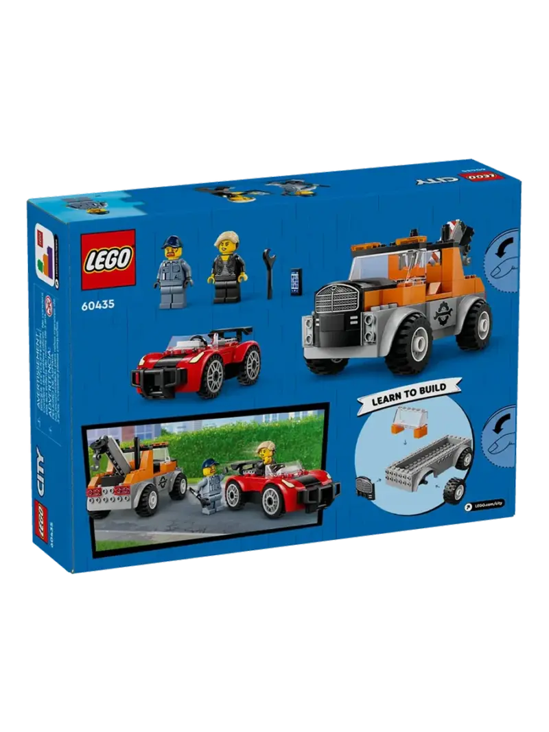 Конструктор LEGO City Эвакуатор и спортивный автомобиль
