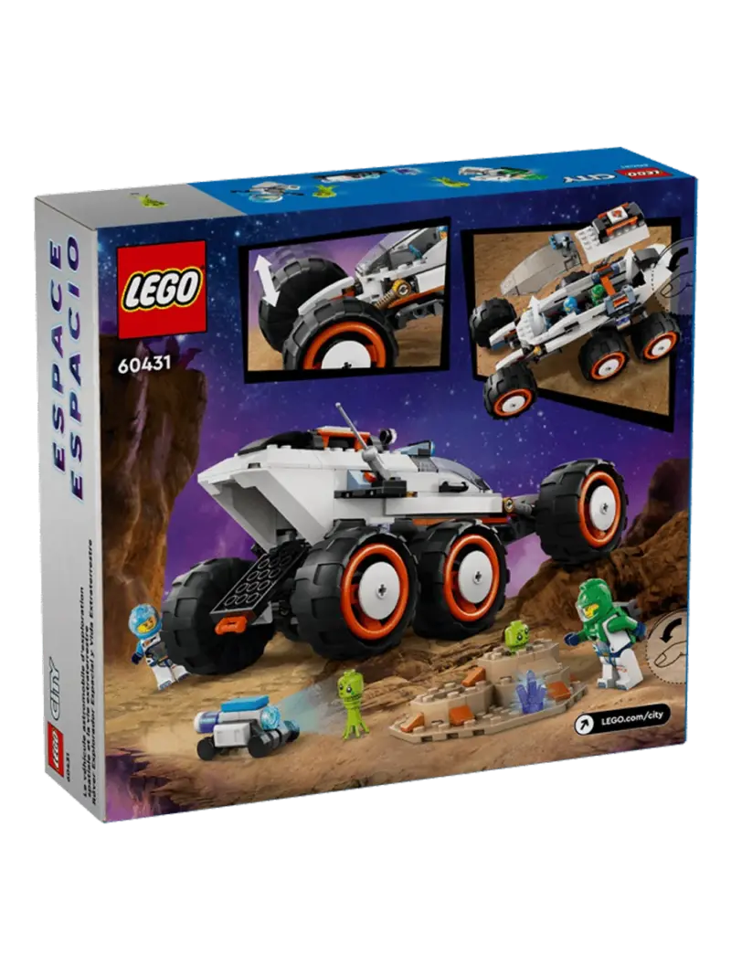 Конструктор LEGO City Марсоход и инопланетная жизнь — купить в Ташкенте | BCstore