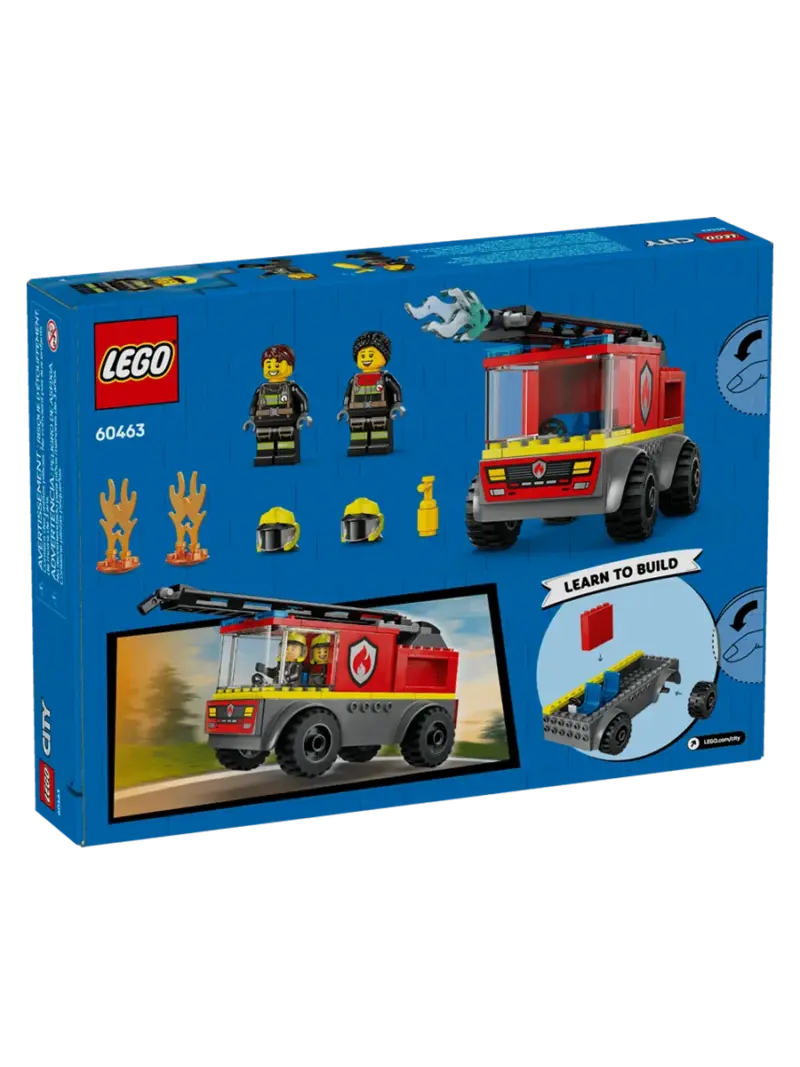 lego-city-pozharnaya-mashina-s-lestnicei-1 Конструктор LEGO City Пожарная машина с лестницей — купить в Ташкенте | BCstore