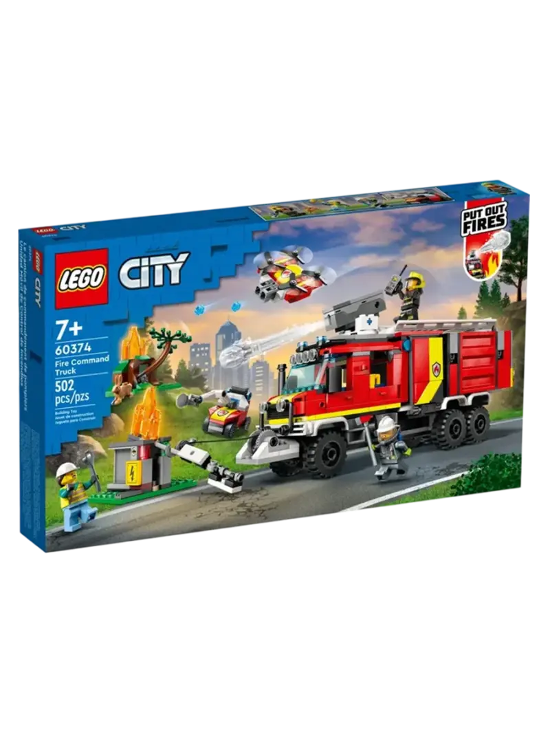 lego-city-pozharnyi-spasatelnyi-gruzovik-1 Конструктор LEGO City Пожарный спасательный грузовик — купить в Ташкенте | BCstore