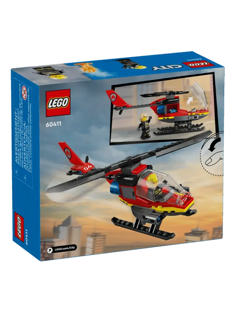 lego-city-pozharnyi-spasatelnyi-vertolet-1 Конструктор LEGO City Пожарный спасательный вертолет — купить в Ташкенте | BCstore