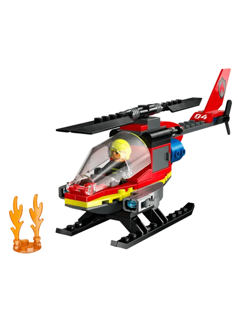 Конструктор LEGO City Пожарный спасательный вертолет