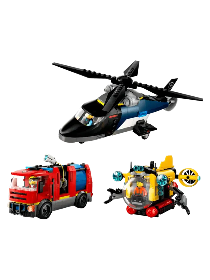 Конструктор LEGO City Пожарный вертолет Конструктор LEGO City Пожарный вертолет