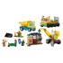 Конструктор LEGO City Строительные грузовики и кран с шаром