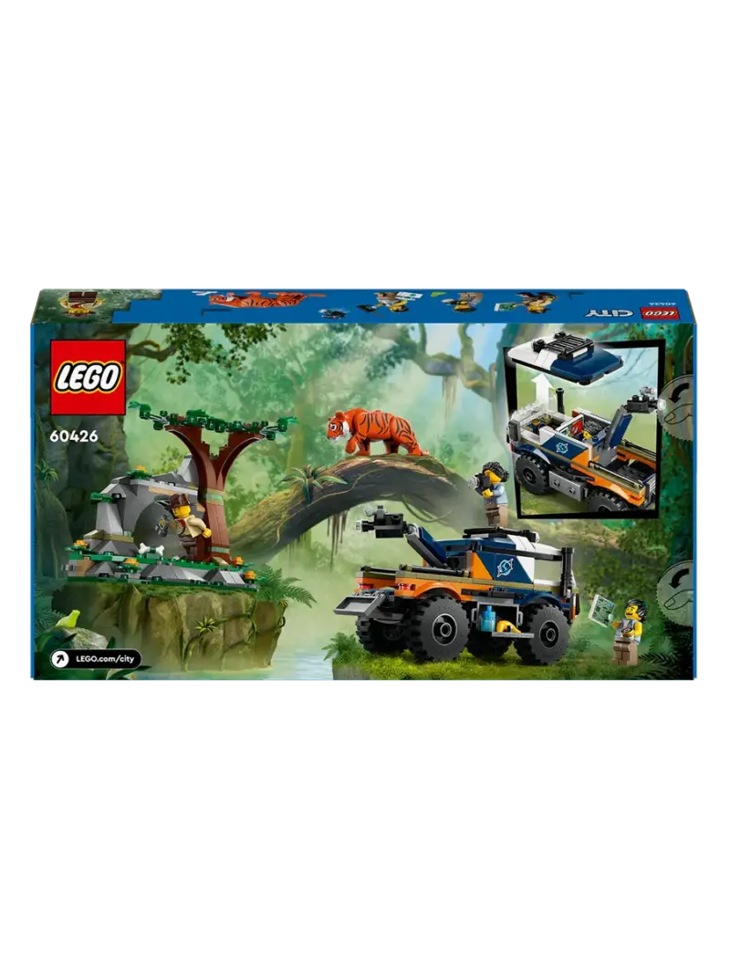 Конструктор LEGO City Внедорожник исследователя джунглей