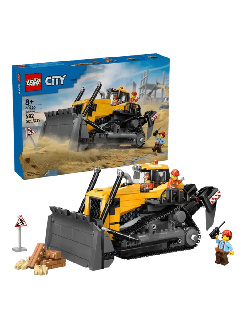 Конструктор LEGO City Желтый бульдозер