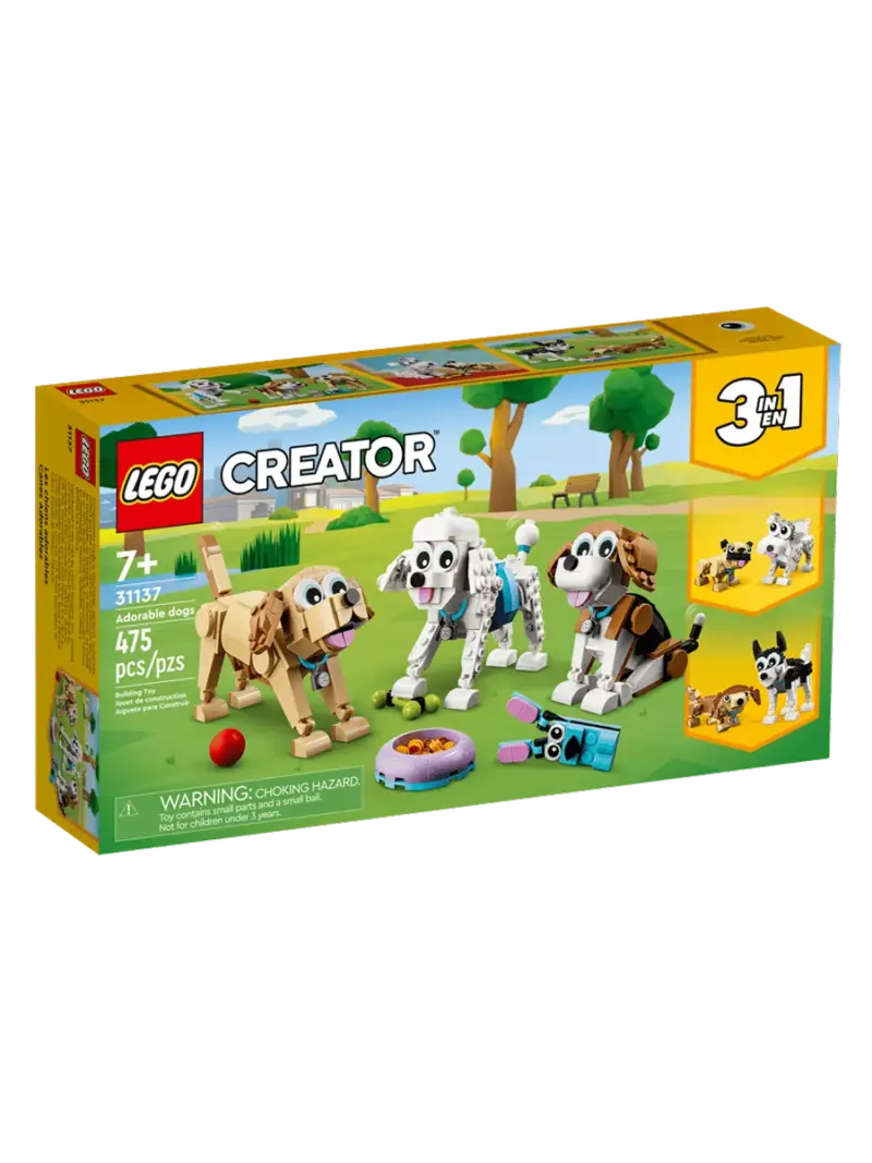 lego-creator-ocharovatelnye-sobachki-kupit-1 Конструктор LEGO Creator 3 в 1 Очаровательные собачки — купить в Ташкенте | BCstore