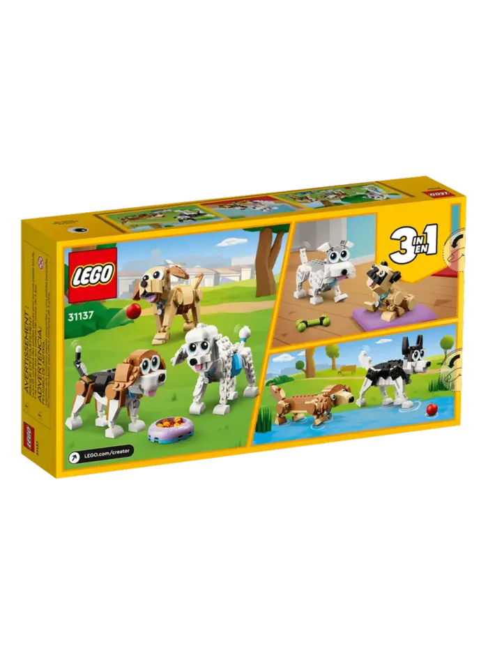 Конструктор LEGO Creator 3 в 1 Очаровательные собачки