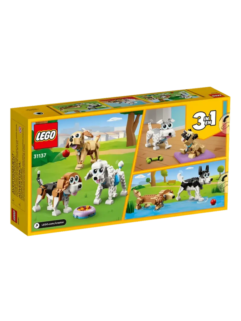 Конструктор LEGO Creator 3 в 1 Очаровательные собачки