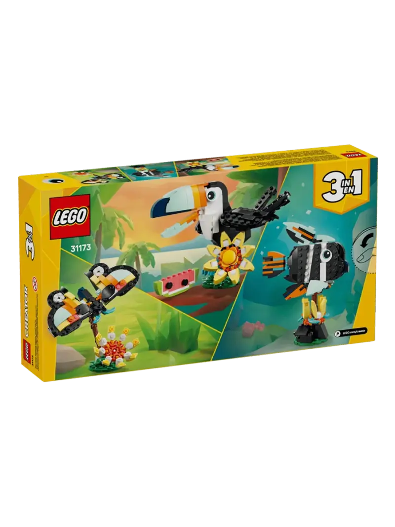 lego-creator-tropicheskii-tukan-3-v-1-1 Конструктор LEGO Creator 3 в 1 Тропический тукан — купить в Ташкенте | BCstore