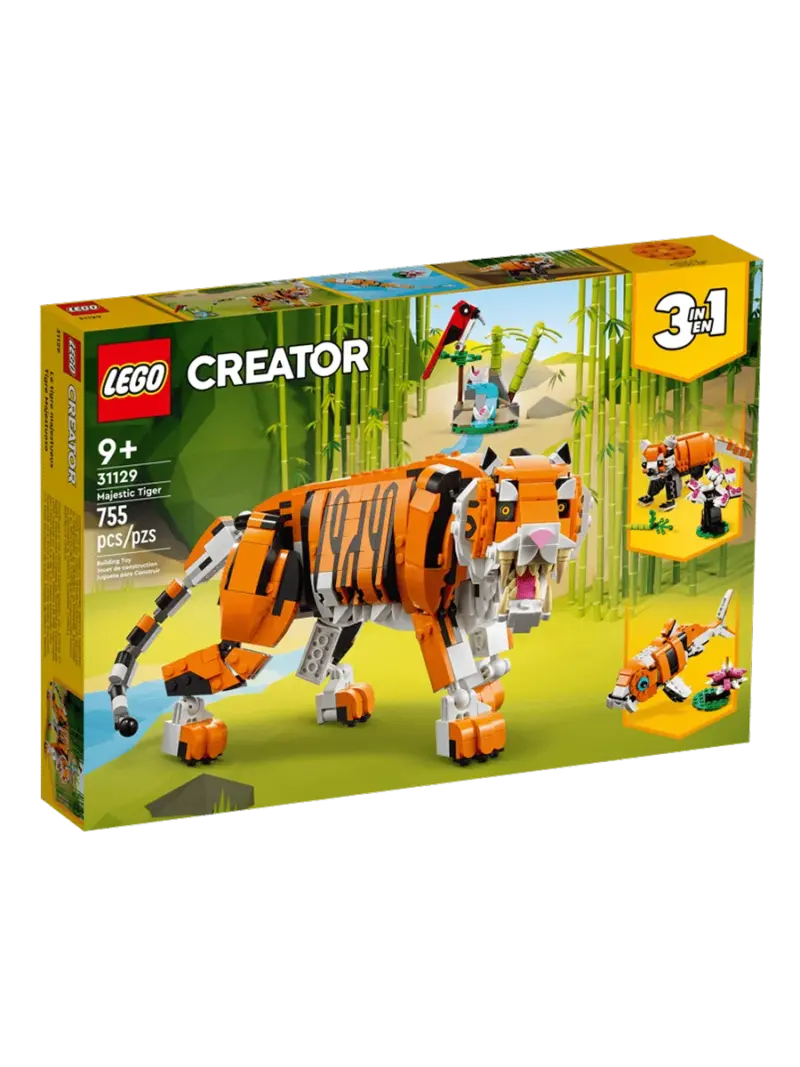 lego-creator-velichestvennyi-tigr-3-v-1-1 Конструктор LEGO Creator 3 в 1 Величественный тигр — купить в Ташкенте | BCstore
