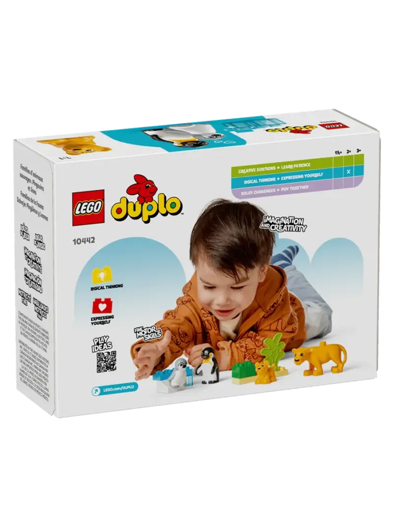 lego-duplo-dikie-zhivotnye-cena-1 Конструктор LEGO DUPLO Дикие животные пингвины и львы — купить в Ташкенте | BCstore