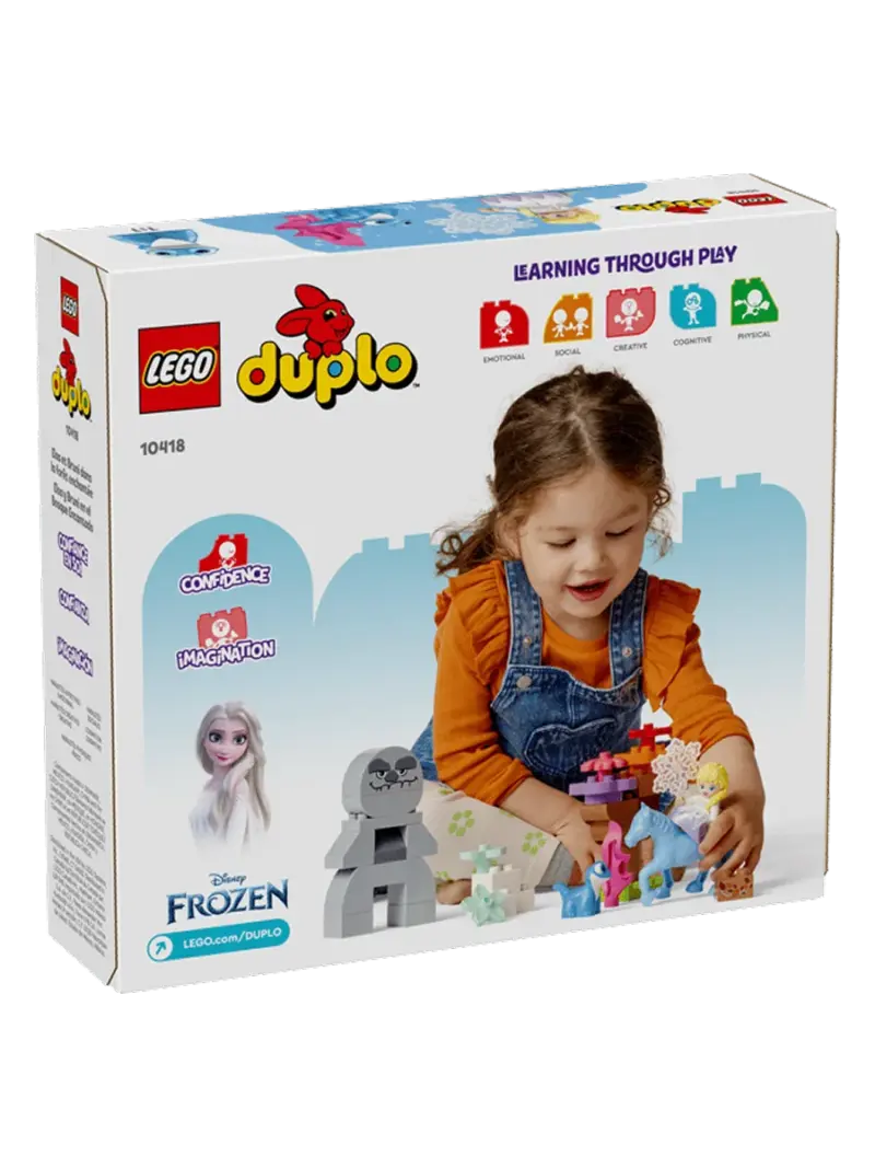 Конструктор LEGO DUPLO Disney Эльза и Бруни в Зачарованном лесу — купить в Ташкенте | BCstore