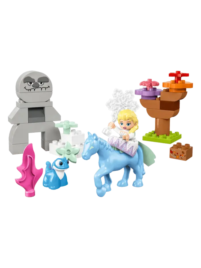 Конструктор LEGO DUPLO Disney Эльза и Бруни в Зачарованном лесу
