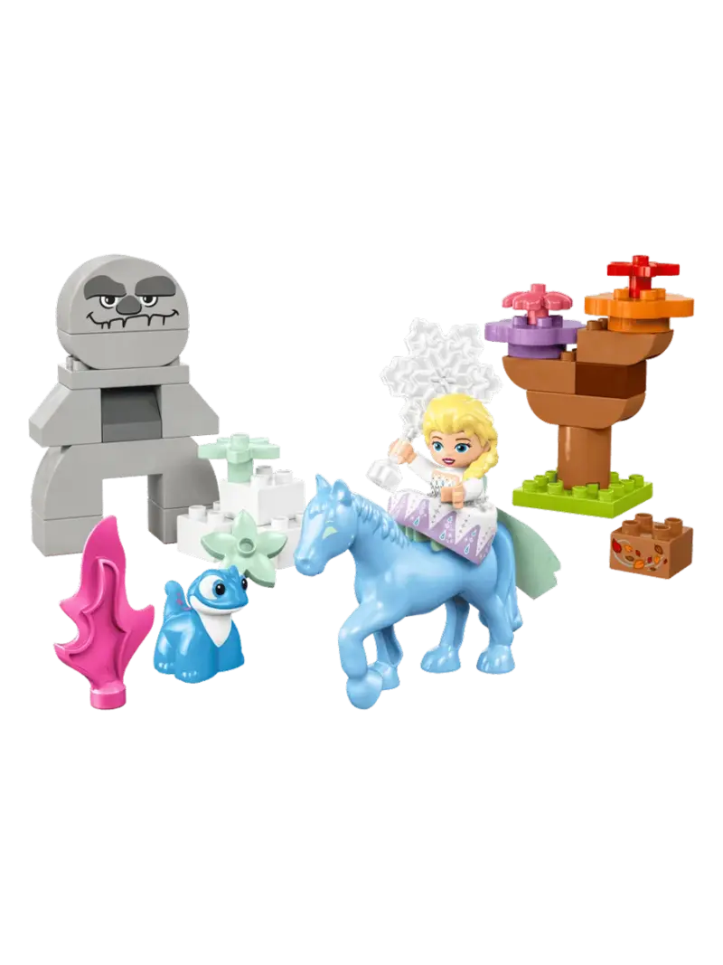 Конструктор LEGO DUPLO Disney Эльза и Бруни в Зачарованном лесу