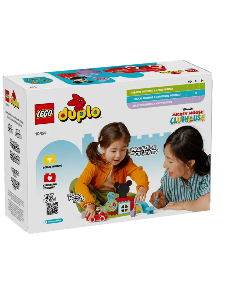 lego-duplo-klub-mikki-mausa-kupit-1 Конструктор LEGO DUPLO Клуб Микки Мауса и машина — купить в Ташкенте | BCstore