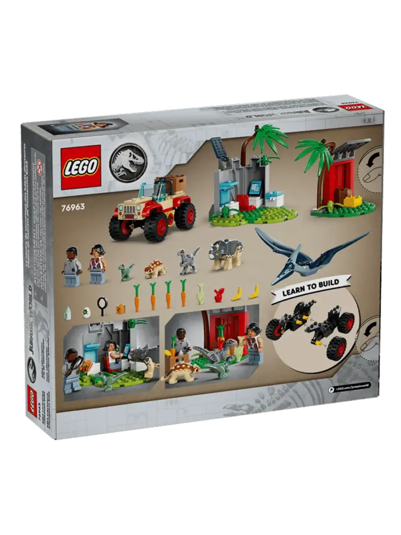 lego-jurassic-world-centr-spaseniya-1 Конструктор LEGO Jurassic World Центр спасения динозавров — купить в Ташкенте | BCstore