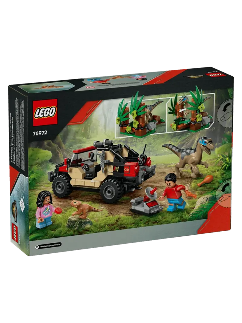 Конструктор LEGO Jurassic World Погоня за велоцираптором — купить в Ташкенте | BCstore