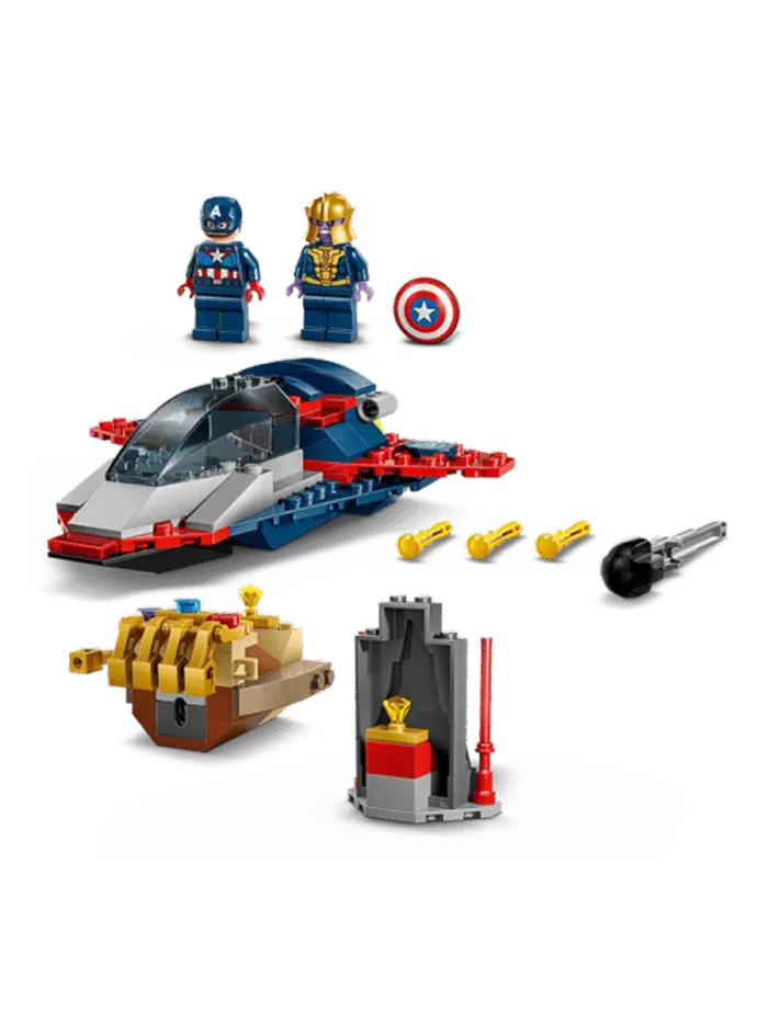 Конструктор LEGO Marvel Капитан Америка против Таноса