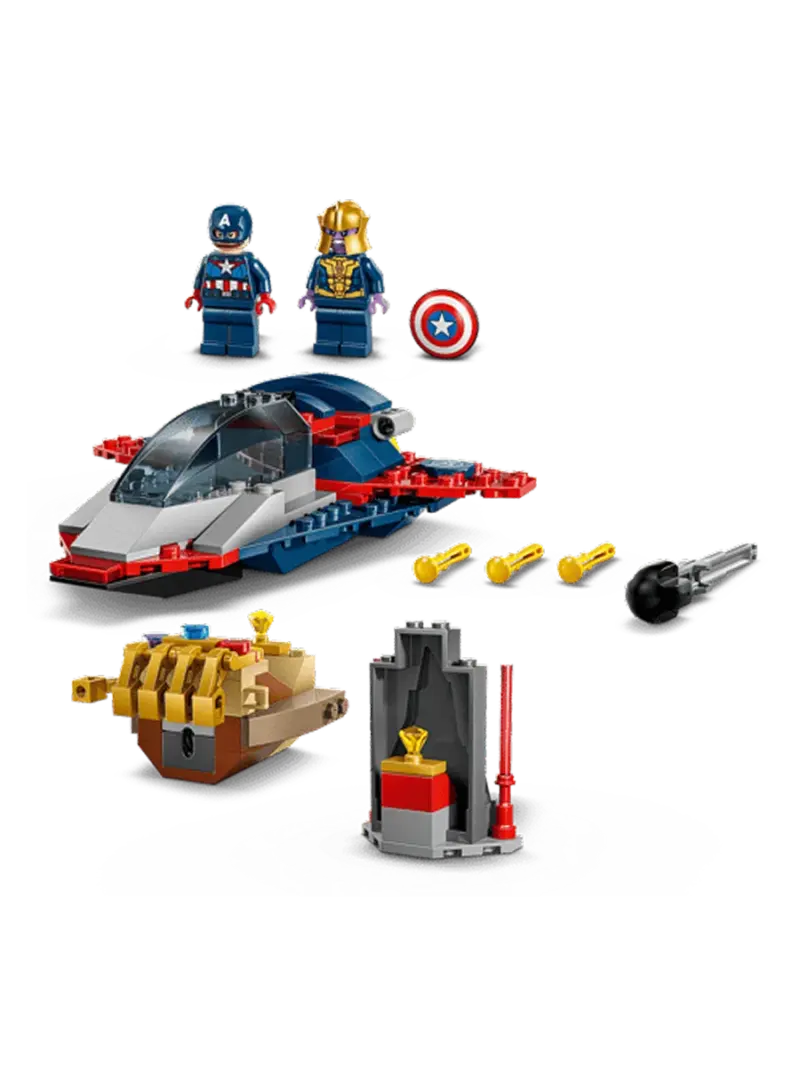 Конструктор LEGO Marvel Капитан Америка против Таноса