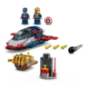 Конструктор LEGO Marvel Капитан Америка против Таноса