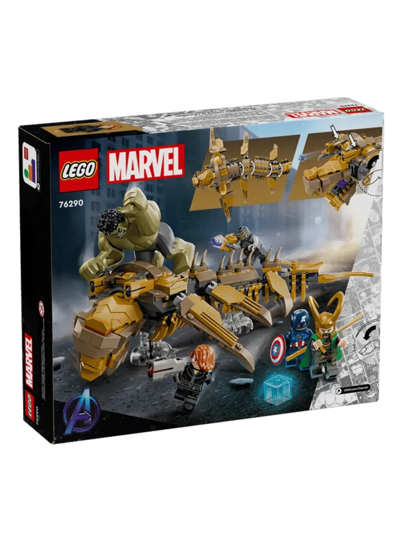 Конструктор LEGO Marvel Мстители против Левиафана — купить в Ташкенте | BCstore