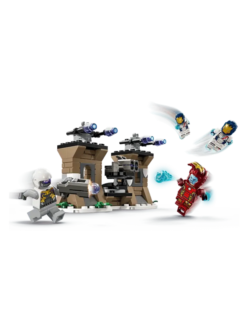 Конструктор LEGO Marvel Железный человек против солдата Гидры