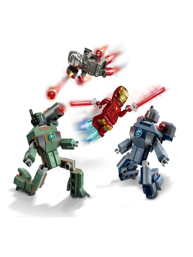 lego-marvel-zheleznyi-chelovek-protiv-dronov-1 Конструктор LEGO Marvel Железный человек и Воитель против дронов — купить в Ташкенте | BCstore