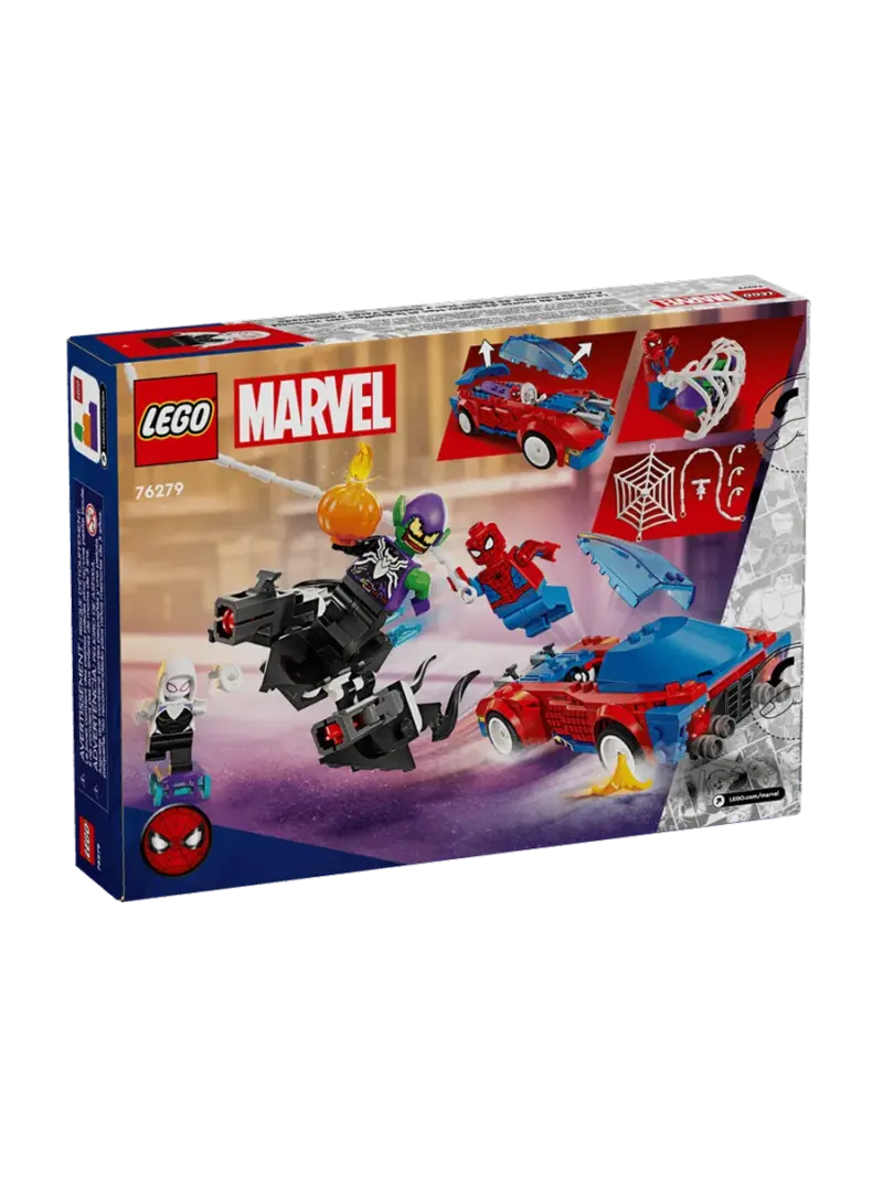 Конструктор LEGO Super Heroes Гоночные машины Человека-паука и Венома — купить в Ташкенте | BCstore